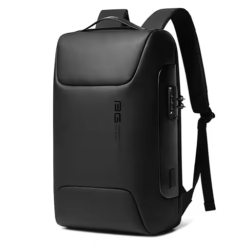 BANGE New Backpack Aesthetic Design Business Backpack Men Anti-theft Waterproof School Laptop Backpa