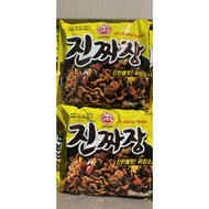 Jin Jjang Ramen Ottogi Black Soy Sauce 135g Pack