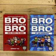 Graphic Novels : Bro, Don't Like That La, Bro by Ernest Ng (Preloved)