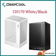 DEEPCOOL CH170 ITX digital display small chassis CH160 handle desktop computer white mini chassis