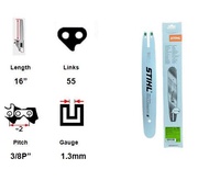 STIHL Papan chainsaw MS170 Papan MS180 Original STIHL Guide Bar Chainsaw STIHL 170 STIHL 180