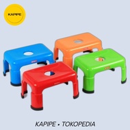 Kursi jongkok plastik lion star square stool G-3