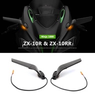 Ninja 1000 ZX-10R Rearview Mirrors With Front Turn Signal Motorcycle Accessories Ninja 1000 ZX-10RR 