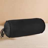 SAHARBEDDINGS 2 Pieces Cervical Neck Roll Pillow Cover with Cotton Bolster Pillowcases for Cylindric