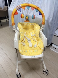 Combi 嬰兒餐椅 high chair 手動搖椅