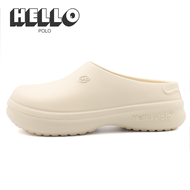Hello Polo รองเท้าแตะ รองเท้าหัวโต พื้นหนารองเท้านิ่มเหมือนเหยียบอึ คลายเมื่อยเท้า กันลื่น สําหรับผู้หญิง และผู้ชาย เหมาะกับฤดู HP8009
