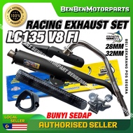 YAMAHA LC135 FI V8 RACING EXHAUST 28MM 32MM ESPADA LC135 FUEL INJECTION V8 28MM EXZOS EXHAUST PIPE E