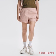 Penshoppe Essentials Easy Wear Shorts For Women (Pink/Sand)