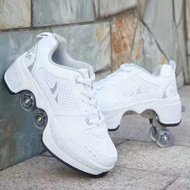 Sepatu Roda Casual Skate / Kick Roller Shoes Impor Viral TIKTOK