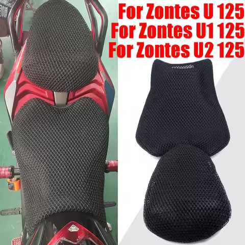For Zontes U U1 U2 125 U-150 U125 ZT125 U 125U 125-U1 Accessories Seat Cushion Cover Breathable Seat