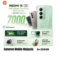 Redmi 15 5G Phone | 8GB+256GB  | 7000mAh Battery  | Ready Stock M
