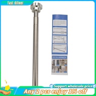 In stock-Extendable Clothes Drying Pole Stainless Steel Shower Curtain Rod Retractable Spring Tension Rod for Bathroom