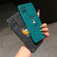 Case for Samsung A22 4G, M32 4G, M22 4G, Soft Silicone Case, Retro Trend Case, Lens Protection Case 
