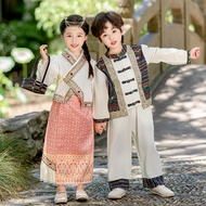 Children's Yunnan Shuangna Costume for March 3 Festival