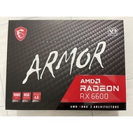 Msi Radeon RX6600 8GB used from May 2022