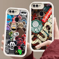 Case for OPPO A12 A5S A1K F5 A12E A7 F9 F7 A3S A5 A12s Pro Soft White E107 SUP