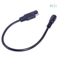 Will 20AWG SAE Extension Cable DC5521 to SAE Connector Quick Disconnect Adapter Cord