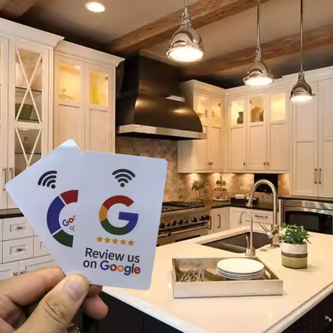 White Review Us On Google Tap Card NFC Ready To Be Activated Instantly Boost Business Reviews Google