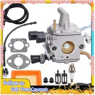 【D&F】FS120 FS250 Carburetor for FS120 FS200 FS250 FS300 FS350 FR350 FR450 FR480 String Trimmer