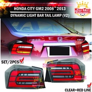 Honda City TMO GM2 GM3 (2008-2013) LED Tail Lamp Tail Light with signal running