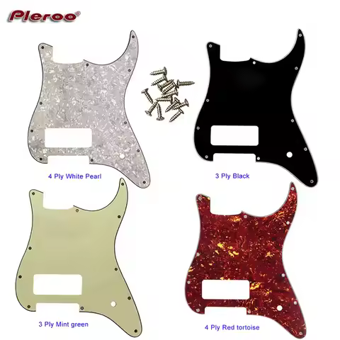 Pleroo Custom Great Quality Guitar Parts P90 Strat Guitar PICKGUARD For US 11 Screw Holes Strat P90 