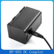 BateriBP-955 BP955 DC Coupler BP-970G BP970G untuk Canon XH A1S XH G1/G1S/A1 C500PL XF200 XF315 XF10