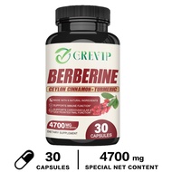 Grevip - Viên uống bổ sung từ quế Ceylon nghệ atisô kế sữa - Viên uống bổ sung Berberine HCl - Hỗ tr