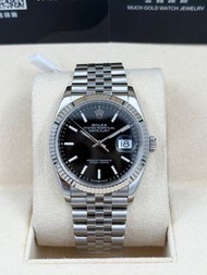 ROLEX 勞力士 DATEJUST 126234 黑面 2019年