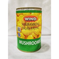 [HALAL] WIND MUSHROOM 425G BUTTON MUSHROOM/ CANNED MUSHROOM/ CHAMPIGNON MUSHROOM CAN MOKO/