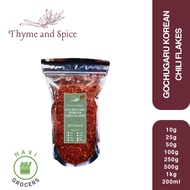 [ZIP LOCK] Gochugaru Flakes PURE for Kimchi (Korean Chili Flakes) 500g 1kg - Spice️ Seasoning