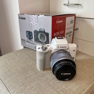 Canon佳能EOS M50 Mark II相機跟鏡頭