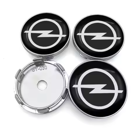 4pcs 60mm Car Wheel Center Hub Cap Rim Cover Emblem Stickers For Opel Astra j g Insignia Corsa d Vec