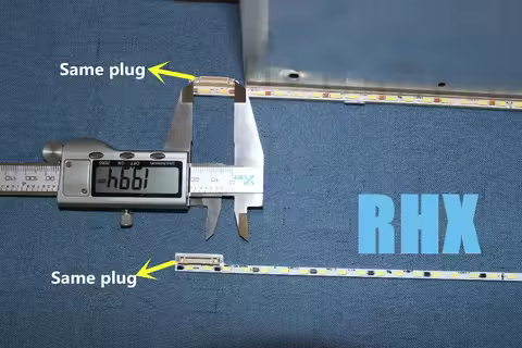 FOR repair skyworth LCD TV LED backlight 50E510E Article lamp V500H1-ME1-TLEM9 screen V500HJ1-ME1 1p