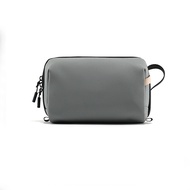 TINYAT Toiletry Bag for Men Travel Toiletries Bag Water-resistant Dopp Kit PU Leather Shaving Pouch