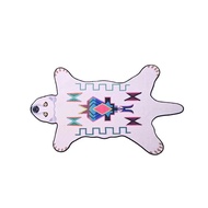 5慧【SALES】 Art Carpet Irregular Shape Tiger Animal Pattern Living Room Rug Fluffy Non Slip Bedroom Lo