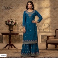 2PCS  Printed Plazzo Suit For Women