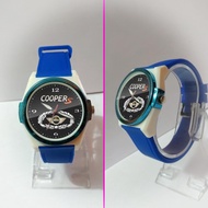 Jam Tangan Custom Wanita Art1 Biru Mini Cooper S