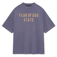 Fear of God Essentials Heavy Crewneck Tee 'Lavender' (FW24)
