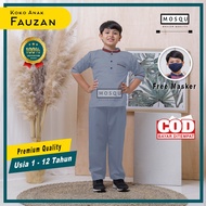 Setelan Baju Koko Anak Laki Laki 12 Tahun Model Fauzan Baju Muslim Anak Laki Laki Bahan Toyobo Premi