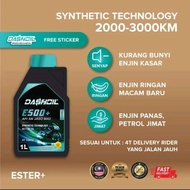 DASH OIL 4T E500+ SEMI 15W50SYNTHETIC TECHNOLOGY MOTOR OIL