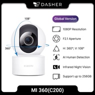 [Global Version] Xiaomi 360 Smart IP Camera Mi Home CCTV 2K/C200/C300/2K Pro/C400 1080P HD Security Motion Detection 小米智能360攝像頭