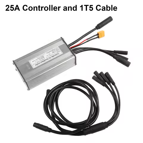 36V/48V 25A motor electric bike Brushless Controller 750W For KT-30A With 1T5 Cable mountain Electri