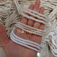 Wholesale 10kg of macrame rope, cotton rope. (2mm, 3mm... 10mm)