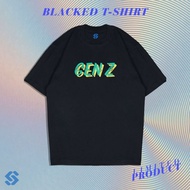 Sanz GEN Z t-shirt| Blacked t-shirt | Pemium Cotton combed 24s