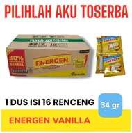 Energen VANILA VANILLA Renceng 34gr x 10 Sachet - ( HARGA 1 DUS )