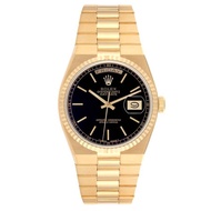 Rolex Rolex President Day-Date (Reference 19018). A yellow gold automatic wristwatch with date and d