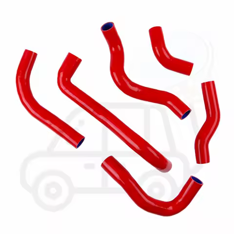 For Dodge Stealth / Mitsubishi 3000GT GTO 6G72 3.0L V6 Engine Intercooler Hoses Silicone Tubes Pipin