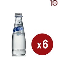 聖碧濤 意大利有汽天然有氣礦泉水 San Benedetto Sparkling Natural Mineral Water Italy (玻璃樽) 6x250毫升 有氣