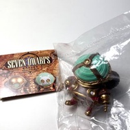 全新 現貨 SEVEN DWARFTS 七個小矮人 蒸氣龐克小矮人 黑金配色 龐克 日本限定 Qualia 轉蛋 扭蛋