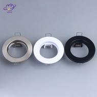 {maysuper} LED Downlights Frame Round Fixture Adjustable Downlight Led Holders Cutout For MR16 GU10 